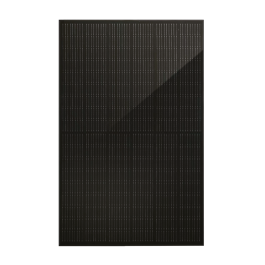 Solitek 420W PV Module Blackstar Halfcut Glass-Glass Bifacial Full Black